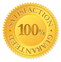 100% Satisfaction Guaranteed