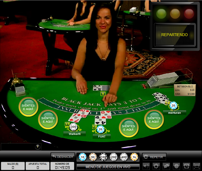 LIVE BLACKJACK BETSON